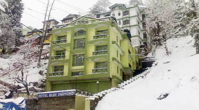 Hotel Blue Diamond Shimla Exteriör bild